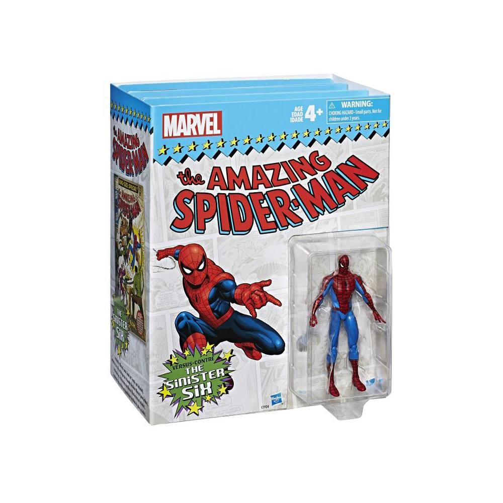 Marvel Legends Spiderman Retro Sinister Six Doctor Ork Sandman Vulture Mysterio Electro Hunter Krave