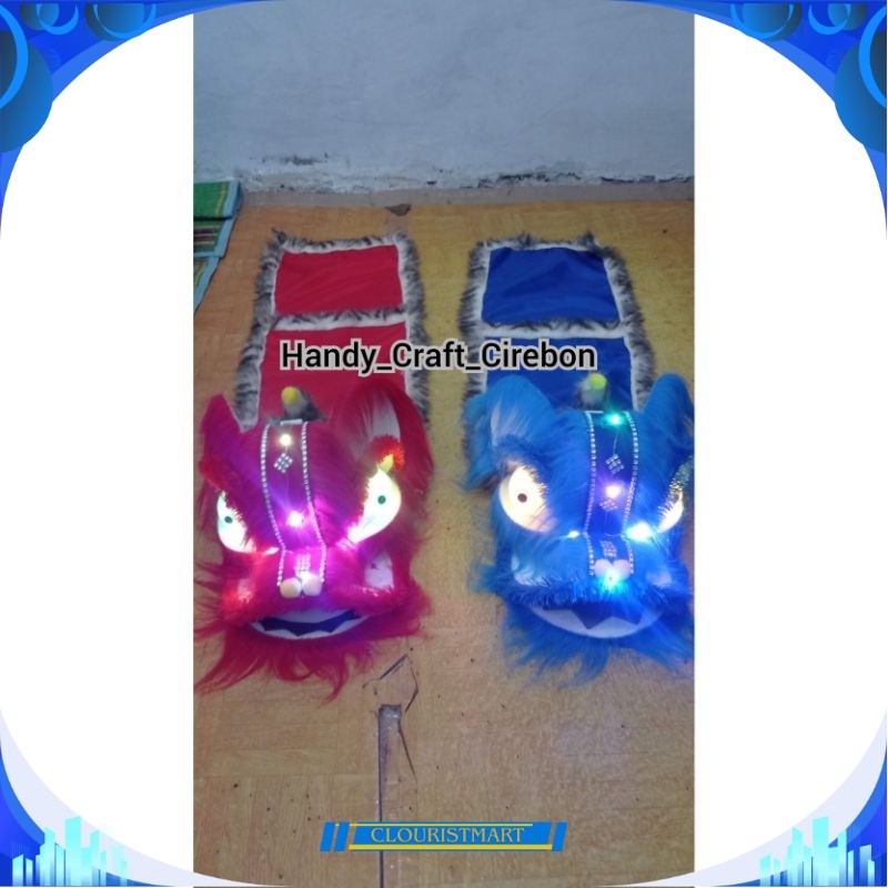 Terbaru [ BISA COD ] BARONGSAI ANAK LAMPU TERBARU 2026/barongsai lampu CST