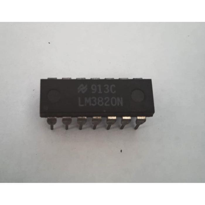 Komponen IC Sirkuit LM3820N LM 3820 AM Radio System DIP-14P Persamaan LM1820