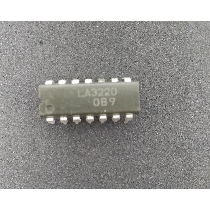 Komponen IC Circuit LA3220 2-Channel Equalizer Amplifier dengan ALC