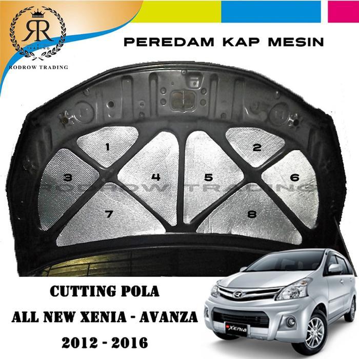 Peredam Kap Mesin Mobil Xenia 2016 / Cutting Pola Mesin Mobil Xenia