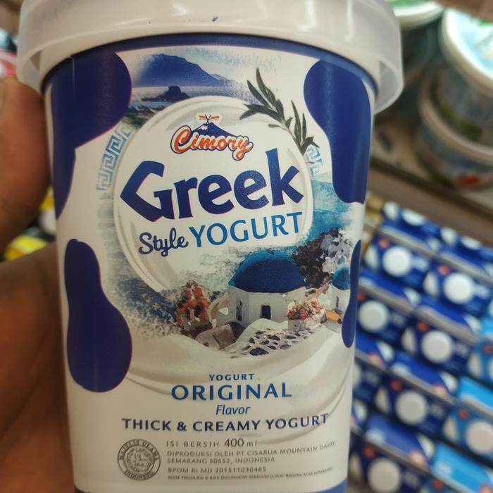 Yoghurt Greek Cimory Original 400 Ml