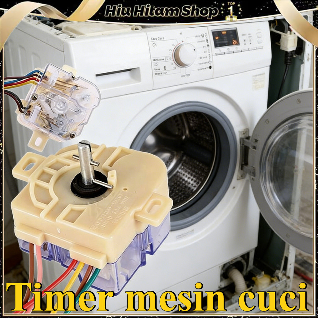 Timer Mesin Cuci Multibrand 3/6 Kabel - Komponen Pengganti Untuk Mesin Cuci