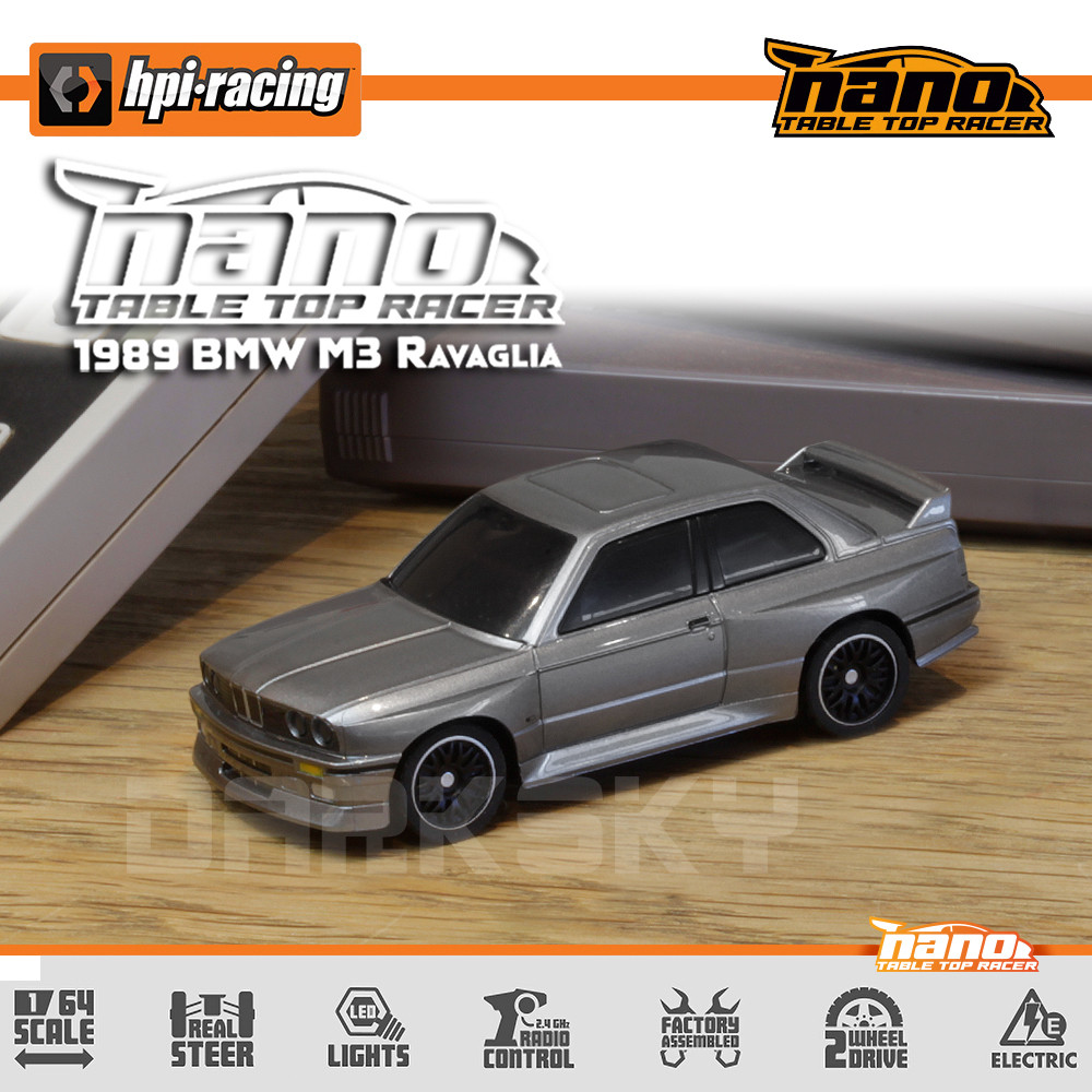HPI 160990 160991 1:64 NANO-TTR 1/64 Mirco RC Remote Control Model On-road Car Desktop Adult Childre