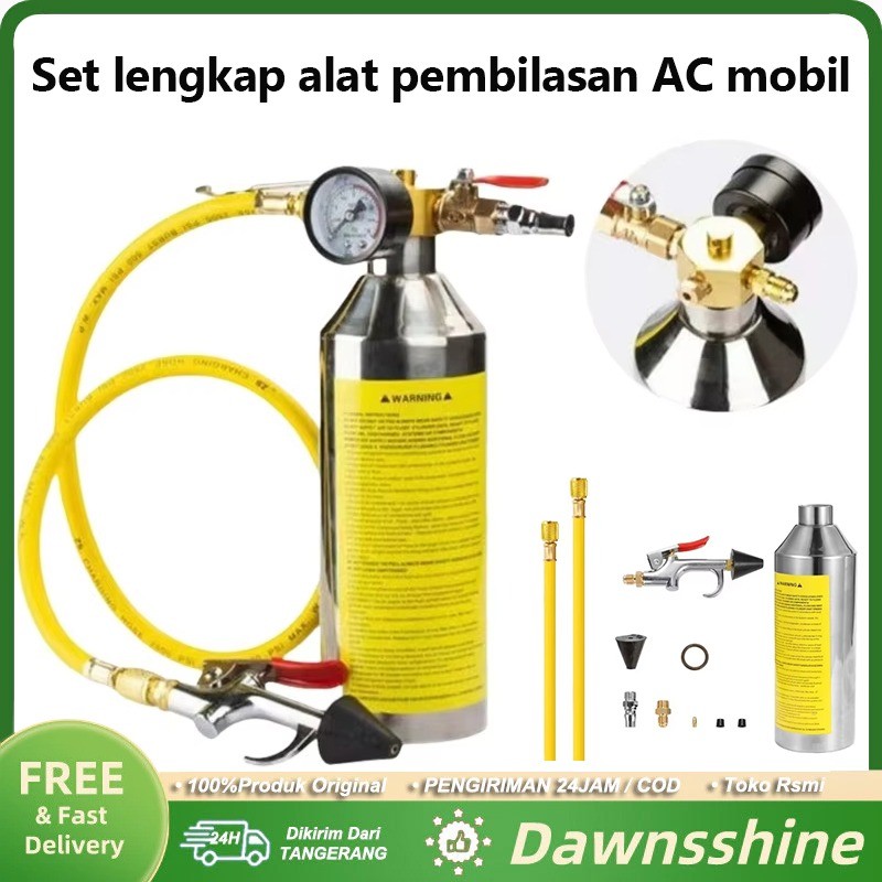 Flushing Mobil Set Alat Flushing AC Mobil Set Lengkap - Pembersih Sistem AC Veno