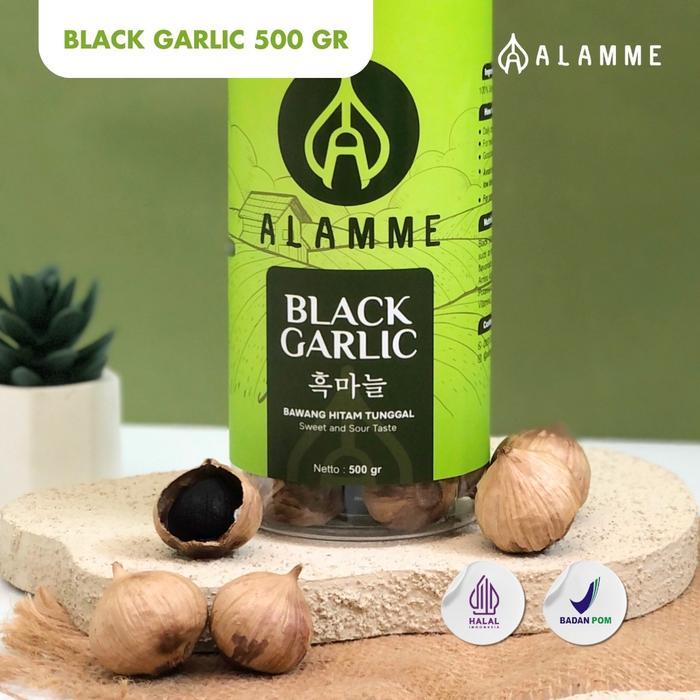 Bawang Hitam Tunggal Black Garlic Alamme 500Gr