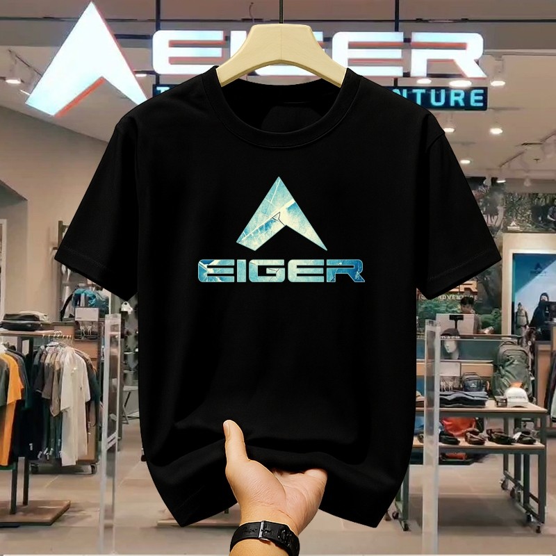 T-shirt EIGER Original – Kaos Outdoor Pria dengan Desain Tangguh & Stylish baju distro kaos pria ori