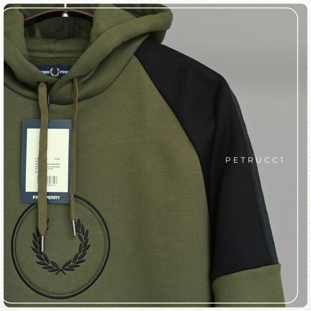 FRED PERRY HOODED HOODIE JACKET ORIGINAL