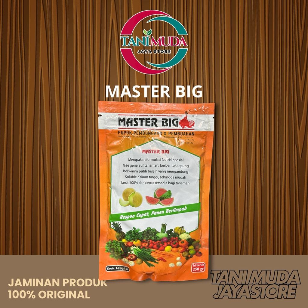 MASTER BIG 250GRAM PUPUK PEMBUNGAAN & PEMBUAHAN