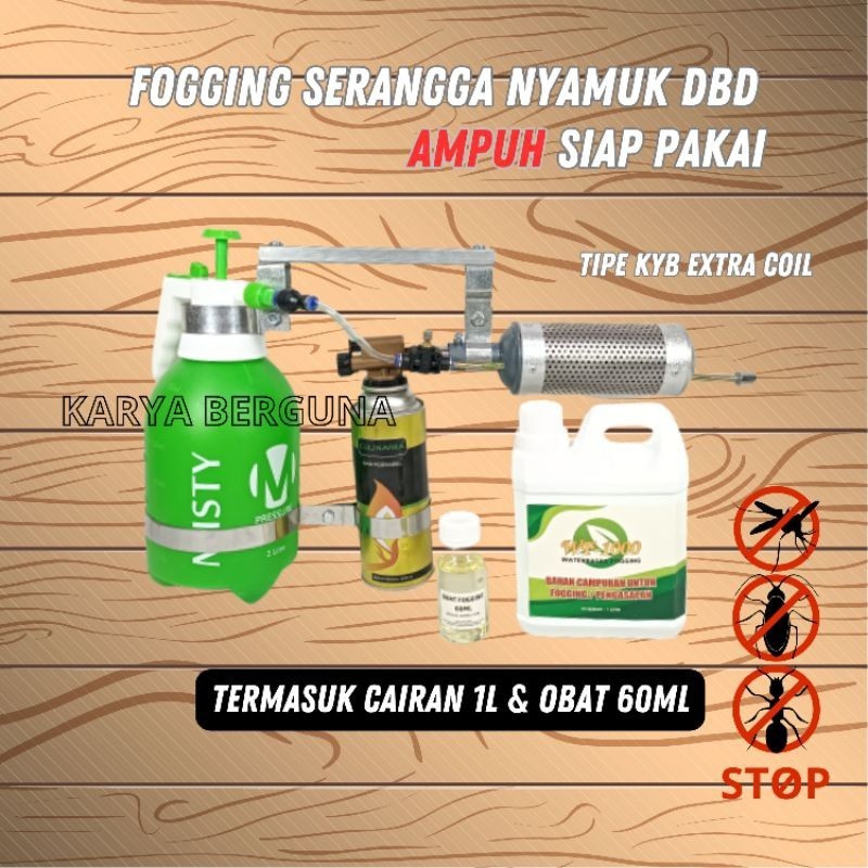 ALAT FOGGING NYAMUK KECIL DBD KYB EXTRA COIL KOMPLIT SIAP PAKAI