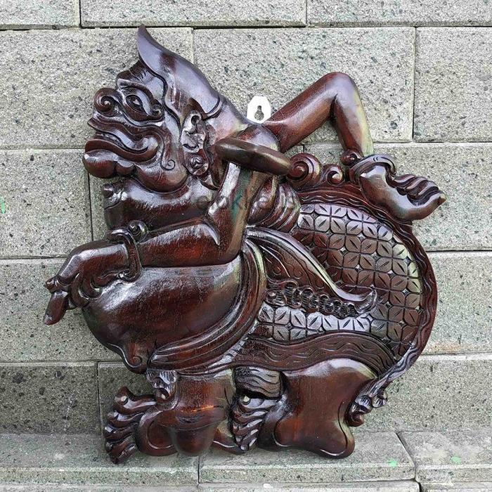 Blawong Keris Ukiran Motif Semar Mesem EK4354