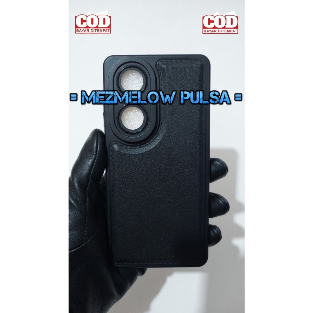 Silicone Caseng Softcase Leather Casing OPPO RENO 10 5G / OPPO RENO 8T 5G