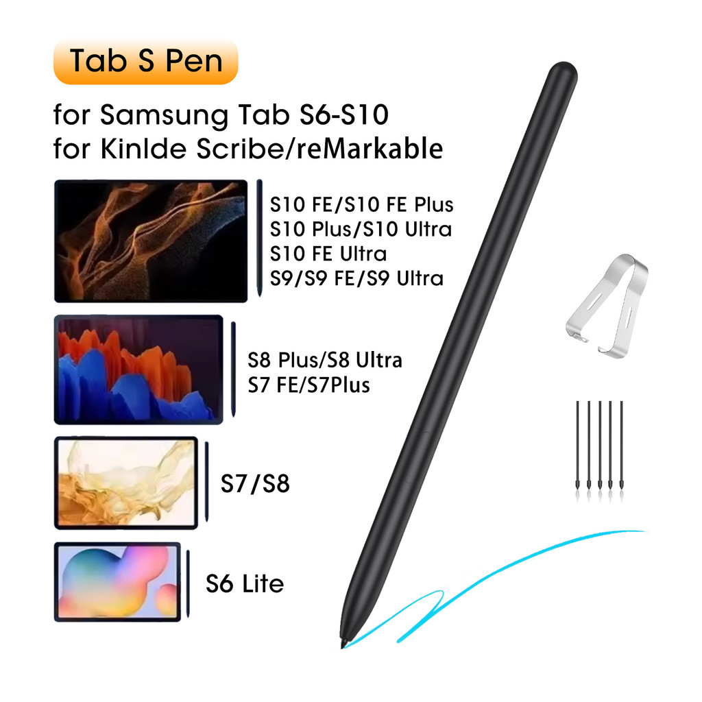 S7FE S7 S7 Plus S8 S9 S9FE PenFor Samsung S Pen for Samsung Galaxy Tablet S8 S7 FE S6 Lite S7+ S8+ S