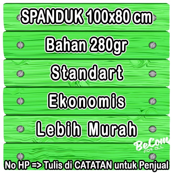 GIFTEMPIRE Spanduk / Banner Rumah, Ruko, Toko dijual / disewakan (100x80 cm) - STANDART