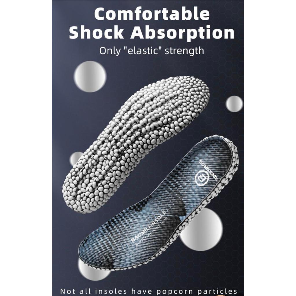 [COD] TERLARIS Rockbros D20 Sol Pad Sepatu Shoe Insoles Comfortable Boost Cushion - 35-36