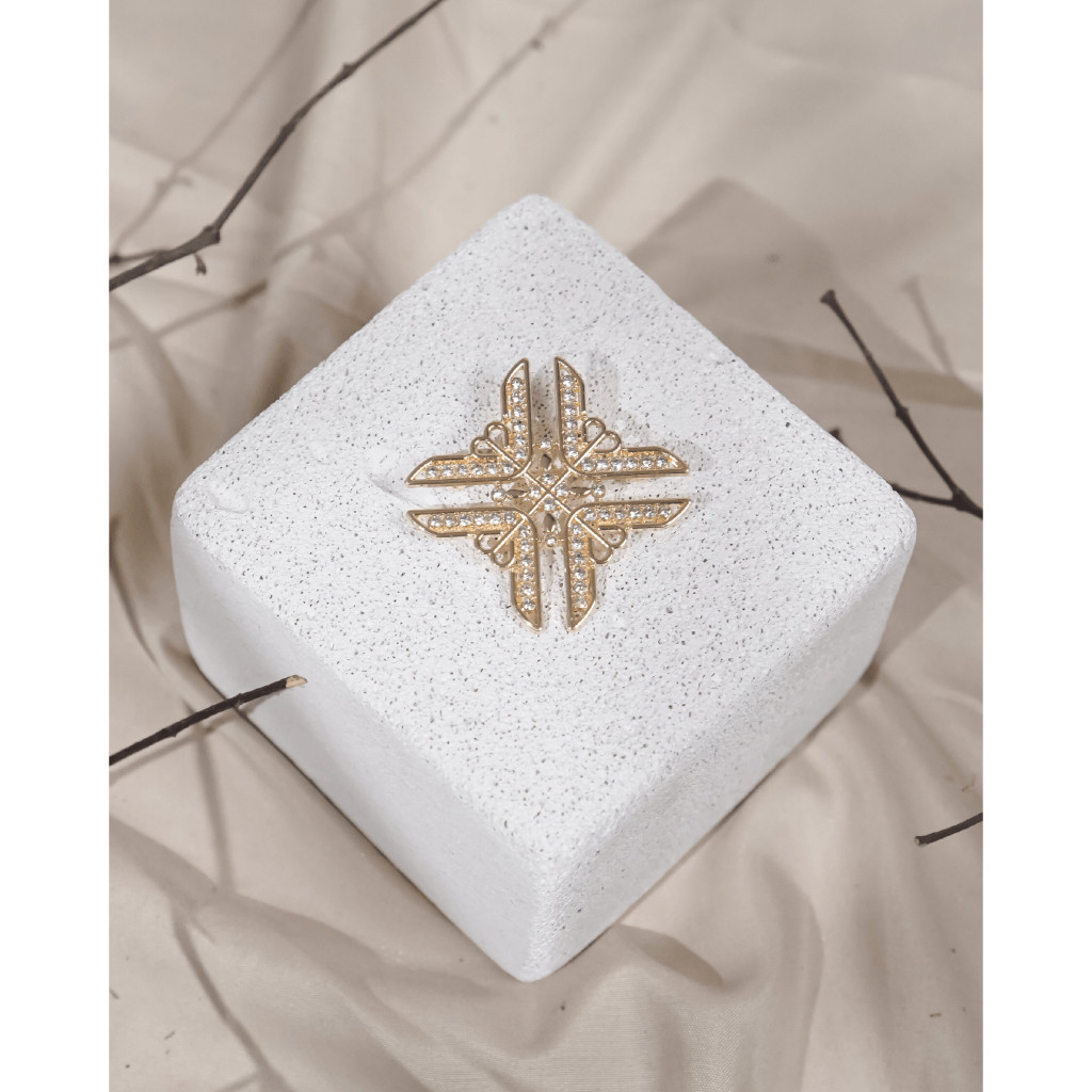 EVANTHE - Pin Brooch Bross Bros Logo Evanthe Aksesoris Fashion Hijab Jilbab Premium