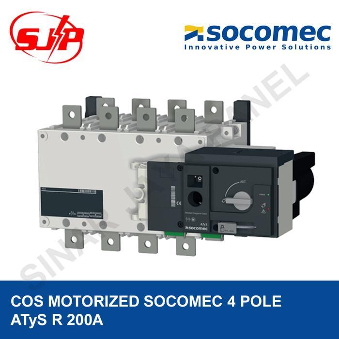 Socomec ATyS r 200A 4P Motorised Changeover Switch ATS 95234020 Original