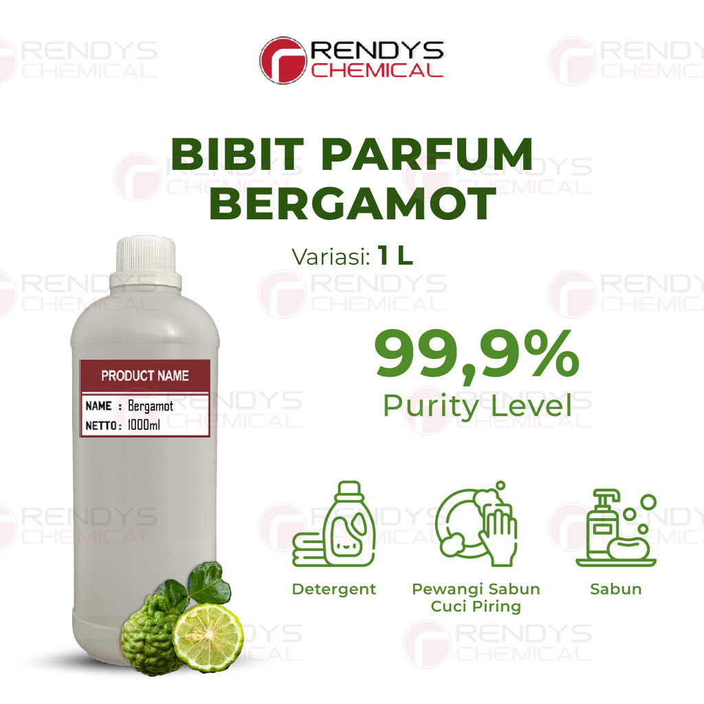 Bibit Parfum Bergamot 1Liter / Parfum Bergamot Fragrance Oil 1 Liter