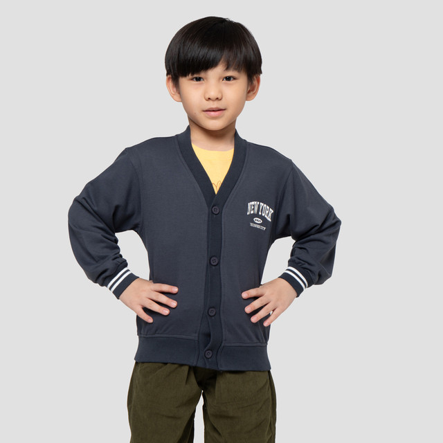 Little M Cardigan New York Jaket Anak Laki-Laki 123783274