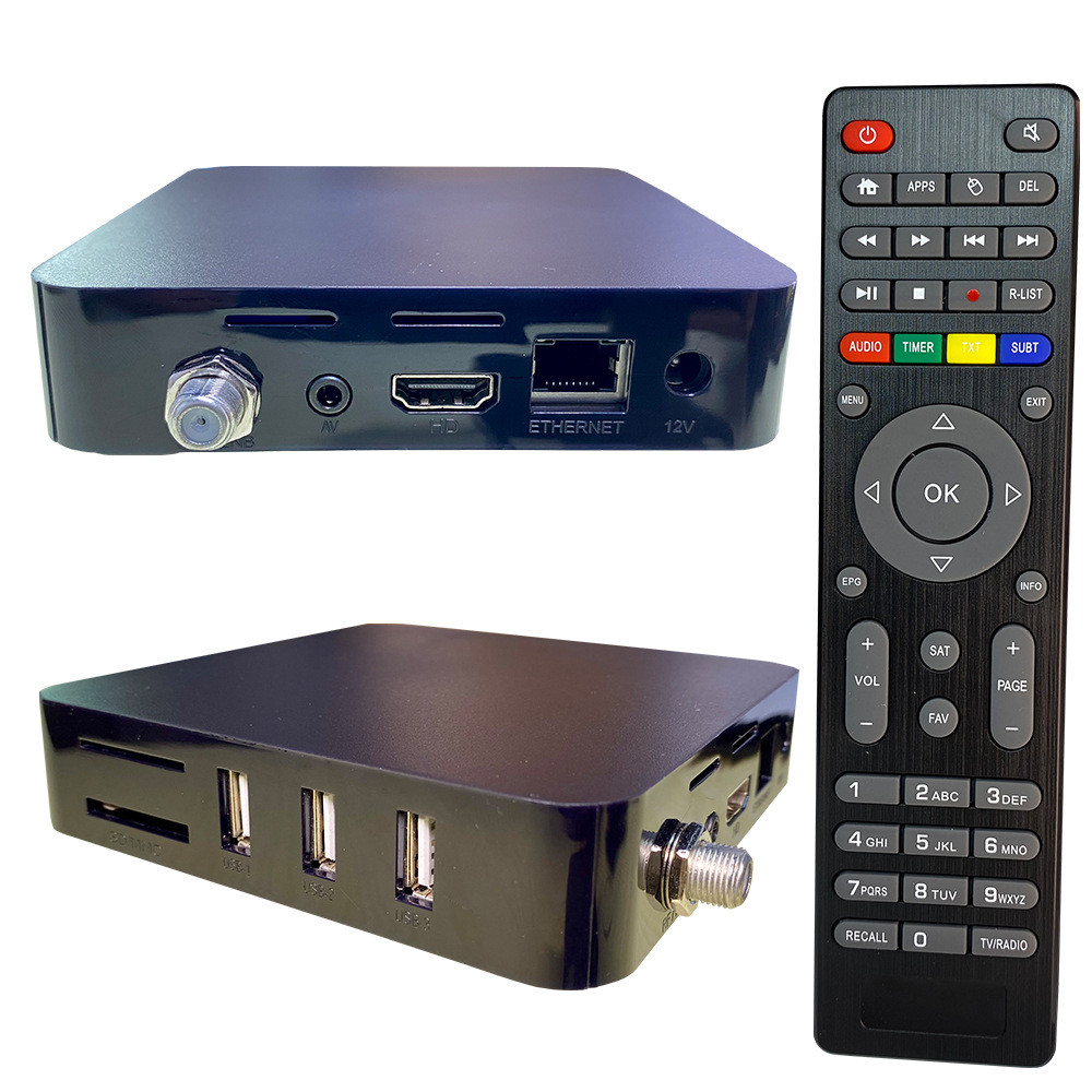 2026 OTT DVB-T2 Satellite TV Receiver DVB-S2 DVB-C 4K Android 9.0 OS Set Top Box Smart Android TV Bo