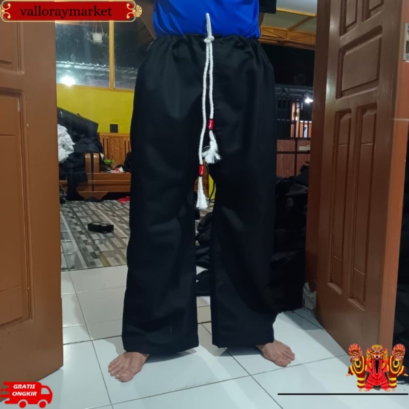 CELANA WAROK Tali songket Murah|CELANA SILAT HITAM LENGKAP DENGAN USUS| CELANA SILAT MURAH VLM -61