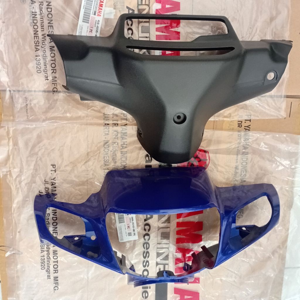 BATOK LAMPU DEPAN BIRU + BATOK BELAKANG (1SET) FIZR F1ZR F1 ZR ORIGINAL YAMAHA GENUINE