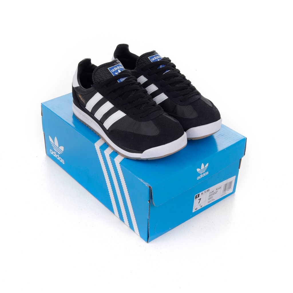 Adidas SL 72 RS Black White Sepatu Ukuran 39-44