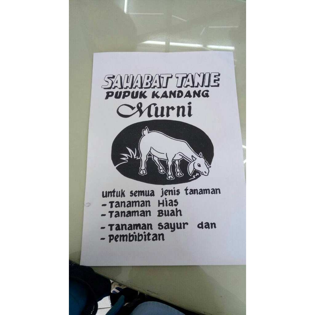 pupuk kandang kambing murni