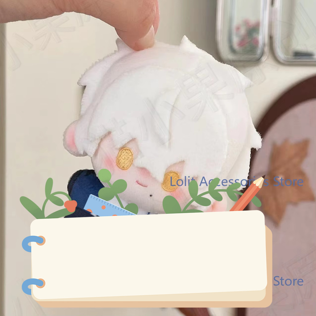 Wanshi Mingximeng PUNISHING: GRAY RAVEN Anime 10CM Figure Plushie Pent Backpack Keychain Birthday Gi