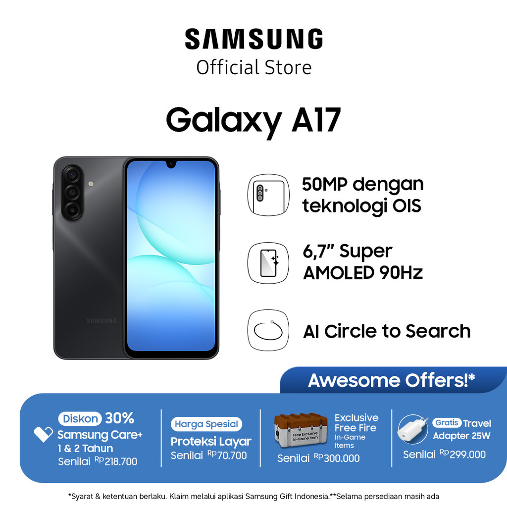 Samsung Galaxy A17 8/256GB - Black