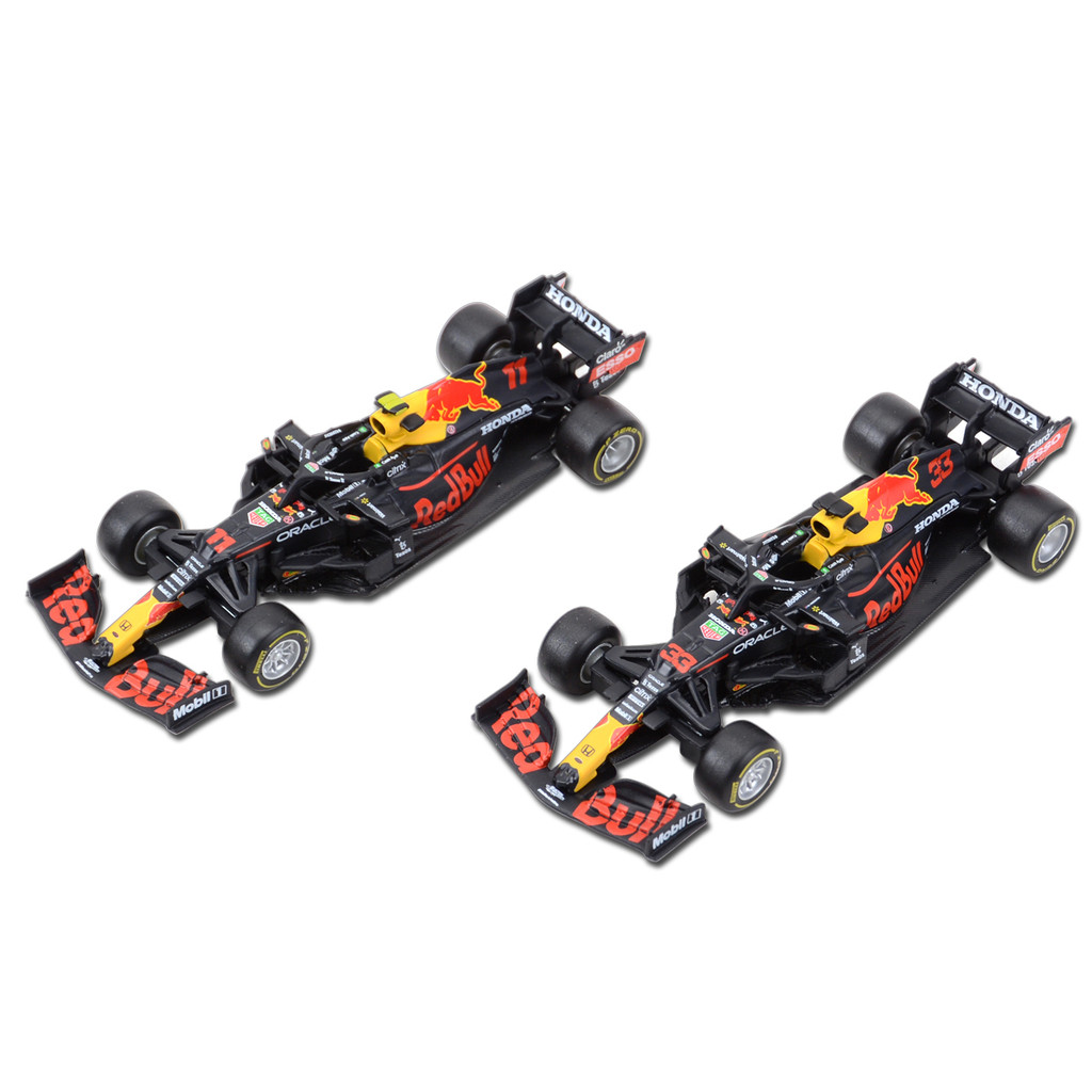 Bburago 1:43 2021 Red Bull Racing RB16B 33# F1 Racing Formula Car Static Simulation Diecast Alloy Mo