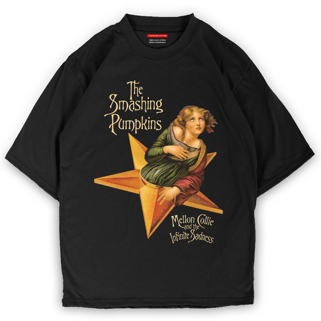 ORI graphictees Kaos THE SMASHING PUMPKINS - MELLON COLLIE Tshirt band