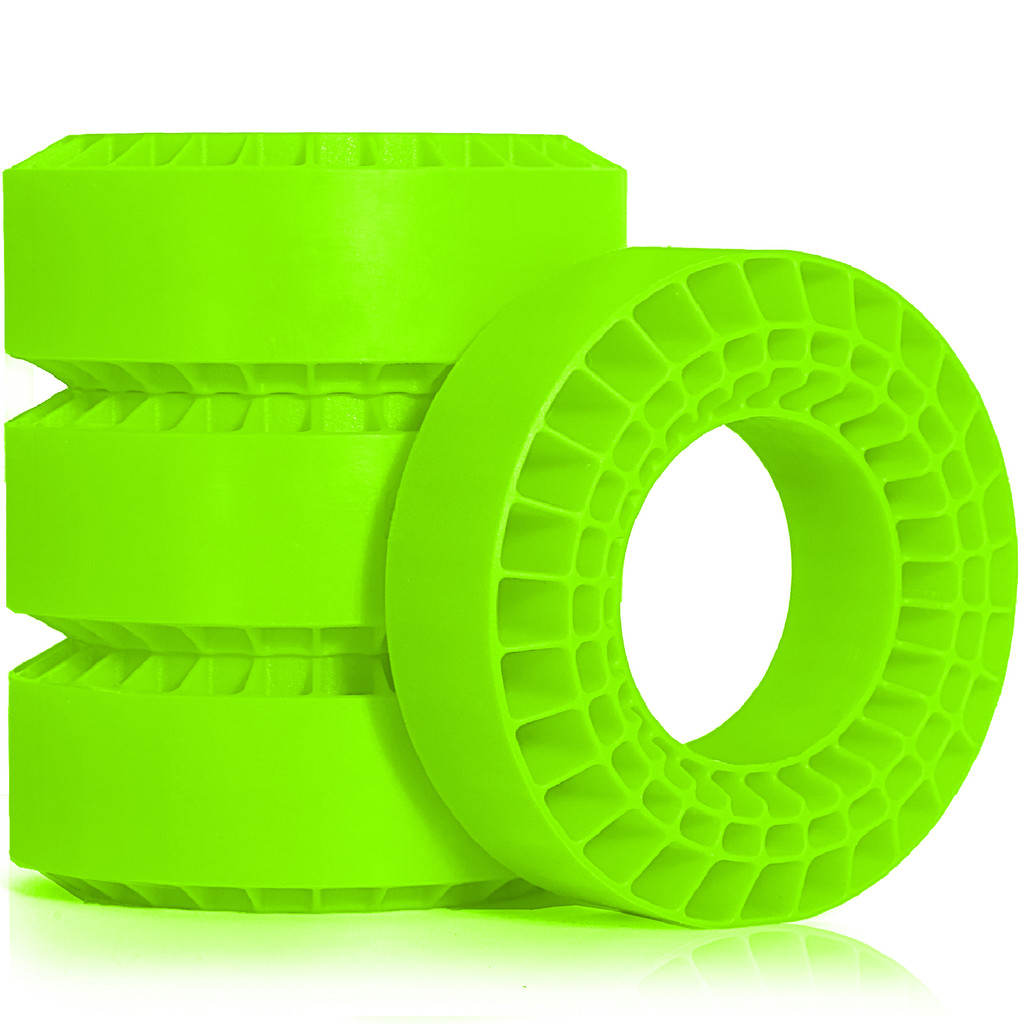 4pcs Silicone Rubber erts Foam for 118-122mm 1.9" Tires