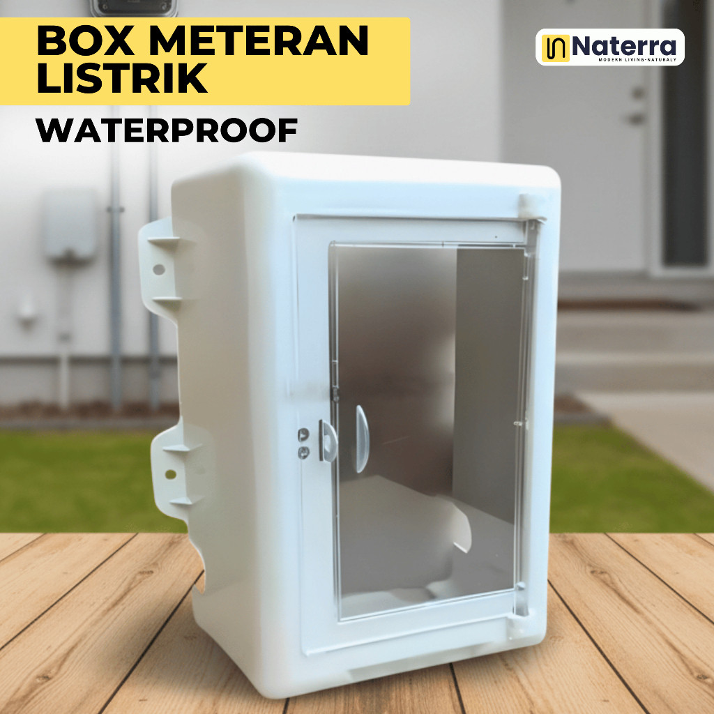 Box Meteran Listrik KWH Meter Box Listrik Outdoor Pengaman Pelindung KWH Meteran Token