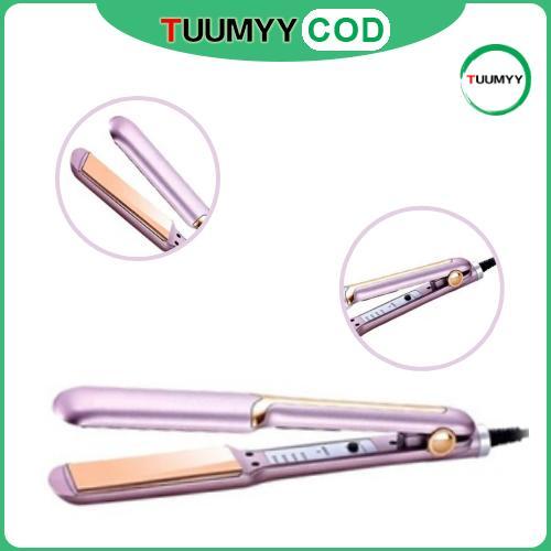 [COD] CATOKAN TUUMYY HAIR STRAIGHTENER CATOK SISIR PELURUS RAMBUT 2IN1 LURUS DAN CURLY PLAT LEBAR CE