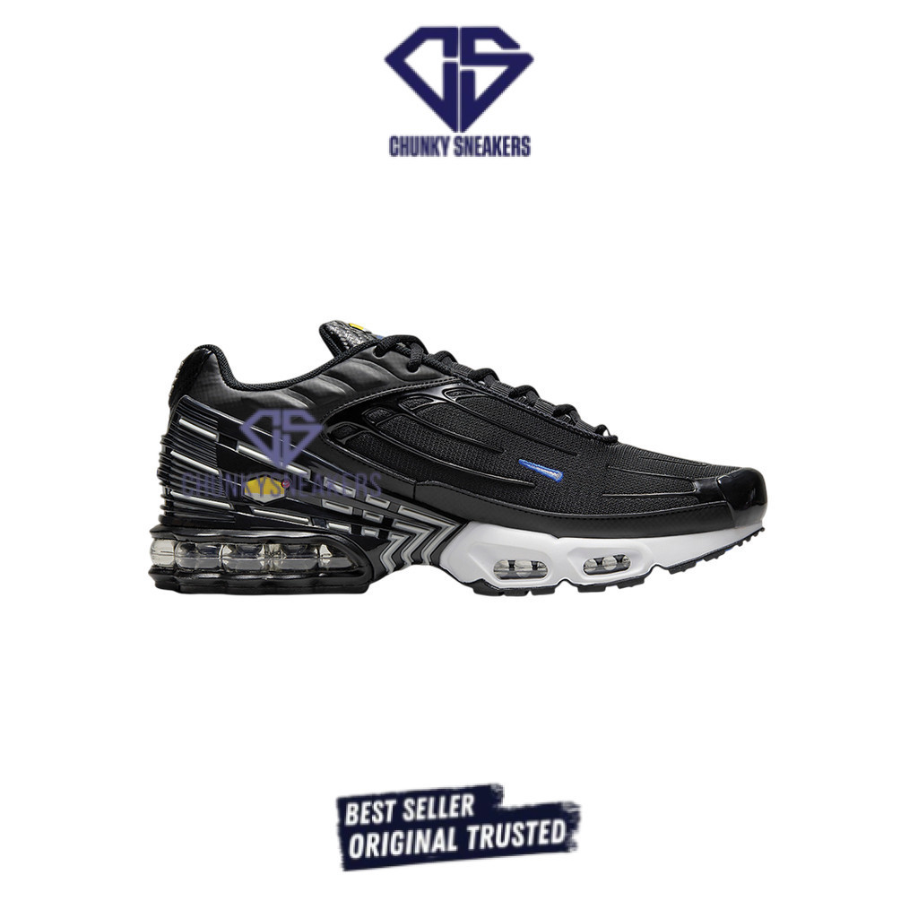 Sepatu Nike Airmax Plus 3 Royal Silver 100% Original BNIB