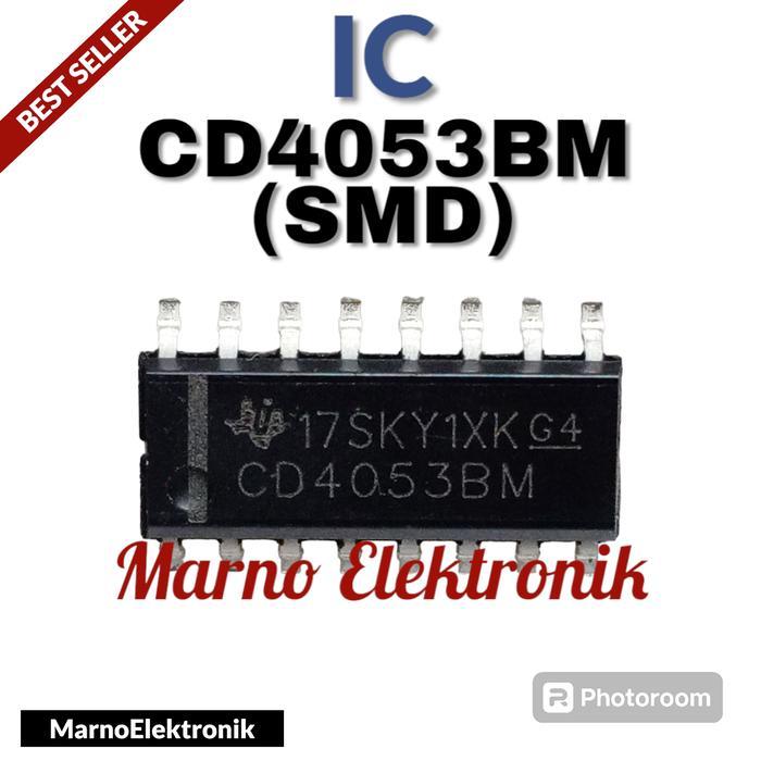 IC CD4053BM CD 4053BM CD4053 CD 4053 SMD ASLI ORIGINAL ORI sperpart