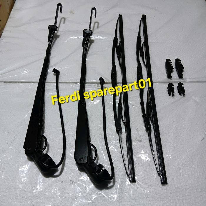 Stang wiper/Gagang wiper CANTER ps110 ps125 ps136 satu set kanan kiri - -