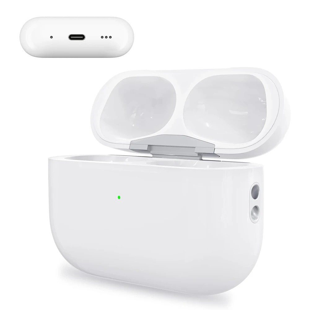 For AirPods Pro 1/2 Wireless arger Case For IOS/​Type-C Port 450mAh with Bluetooth-Compatible Pairin