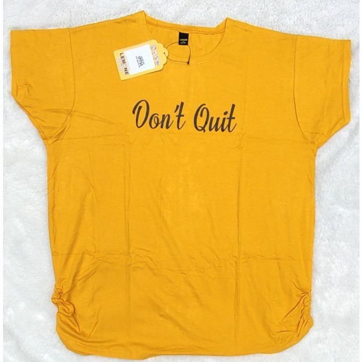 Atasan Kaos Wanita Santai Jumbo / Big Size - Baju Rumahan Wanita Adem