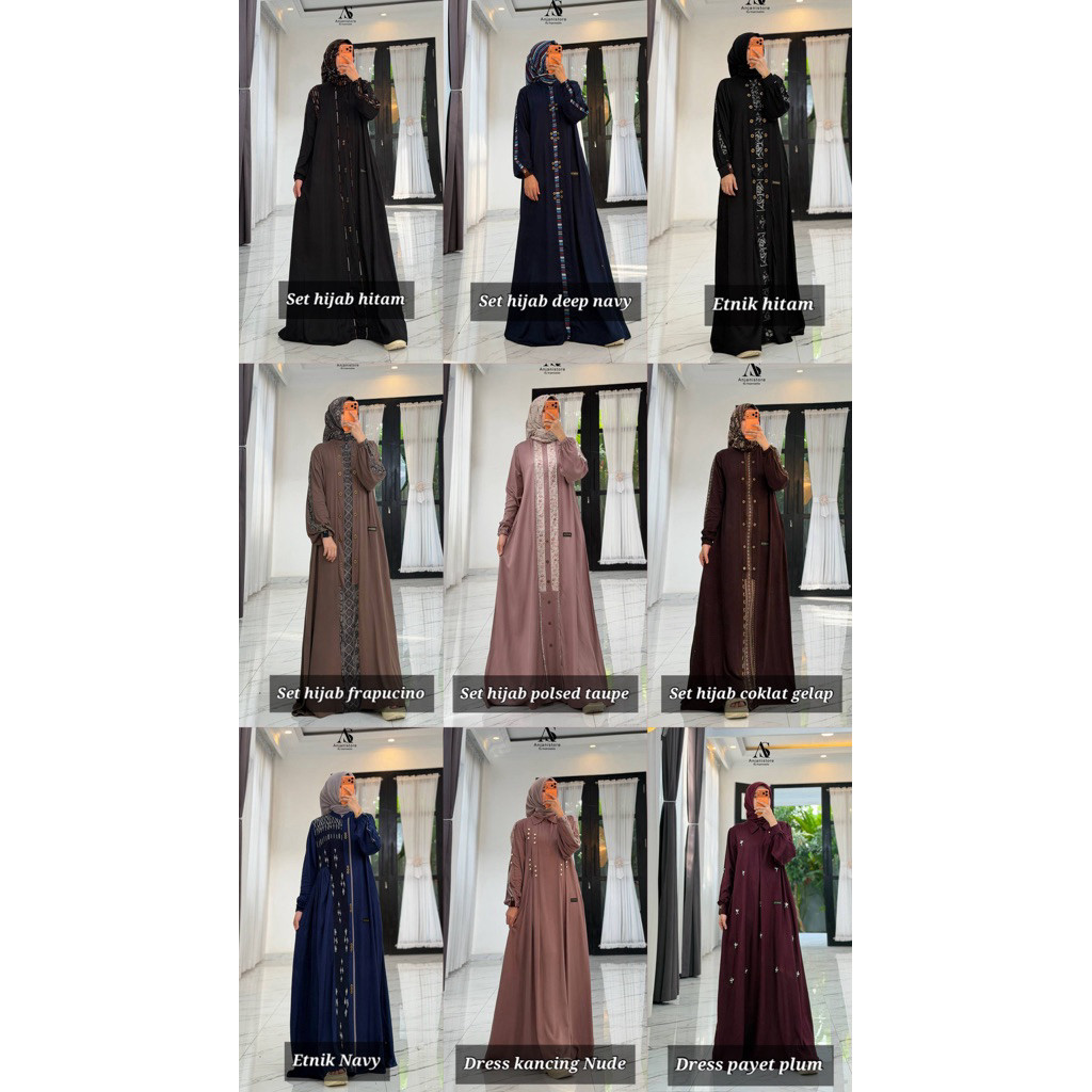 BEST SELLER ANJANI  (dress desember series) bisa cod