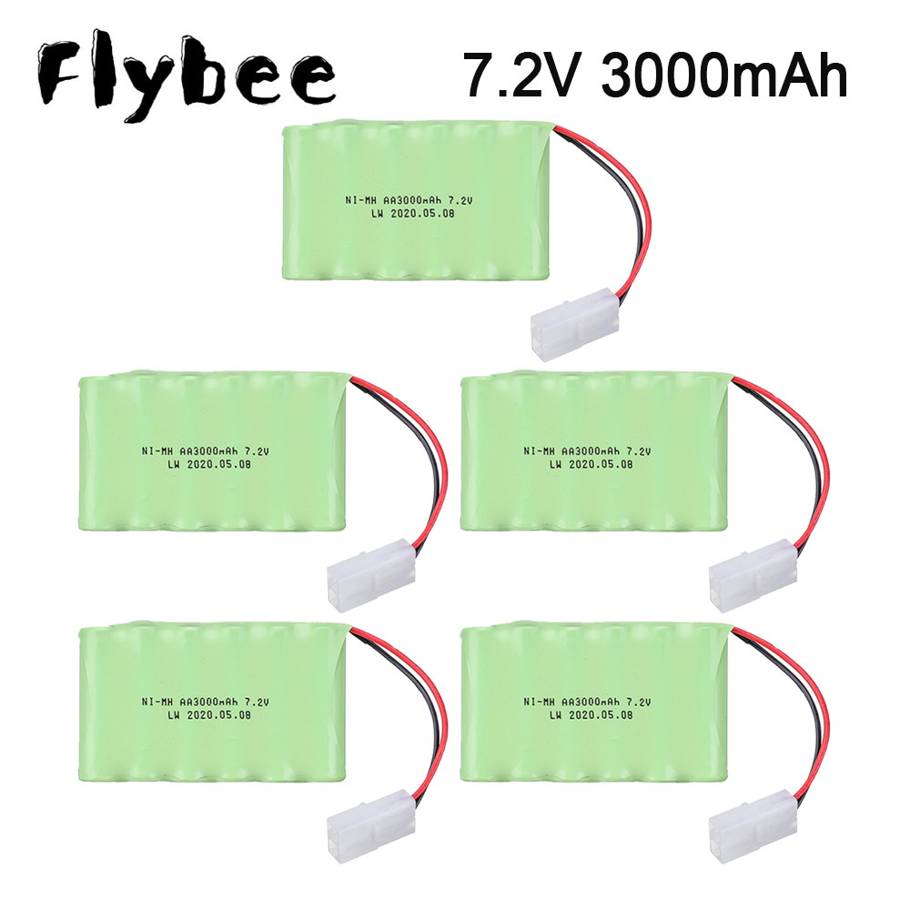 7.2V 3000mah 2800mAh Ni-MH AA Reargable Battery Tamiya Plug For RC Truck/ RC Racing car/ RC boat mod