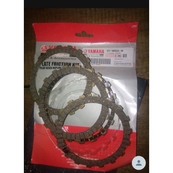 PLAT KOPLING JUPITER MX LAMA KAMPAS KOPLING JUPITER MX LAMA -1S7