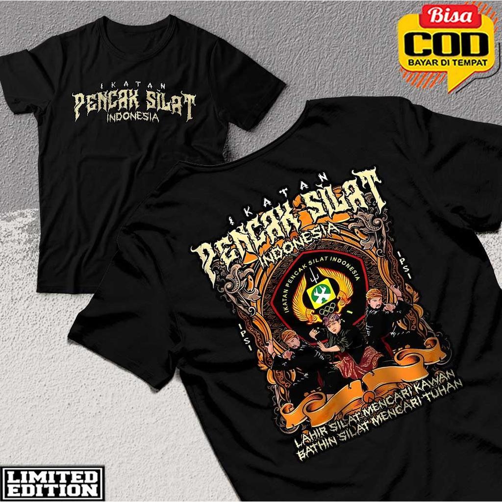 Kaos IPSI Pencak Silat Indonesia Keren Terbaru 2026, Kaos Distro Adem Bisa COD Gratis Ongkir