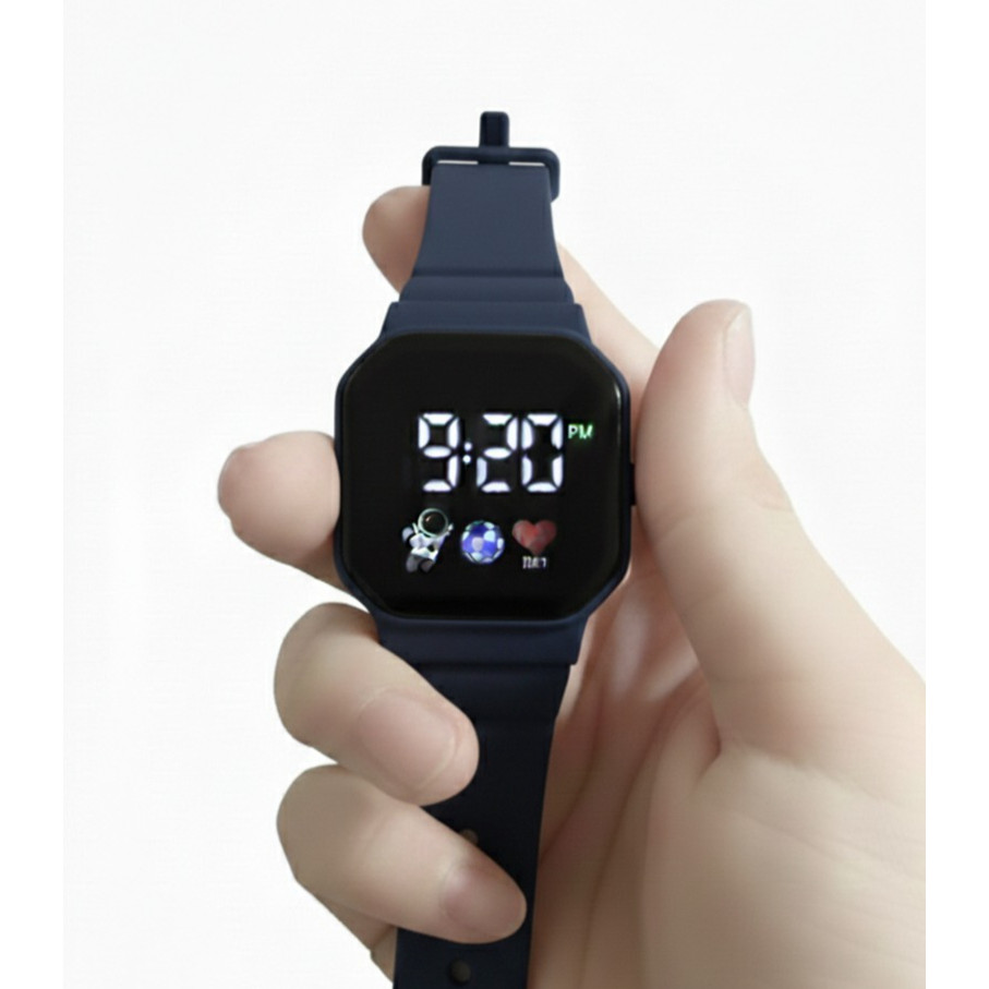 Jam Tangan Anak Cowok Cewek Anti Air Digital Rubber