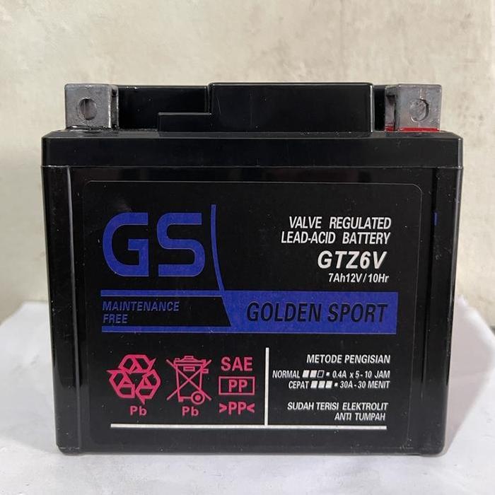 Aki Motor Honda Vario 125, Vario 150 GTZ7S GS Aki kering