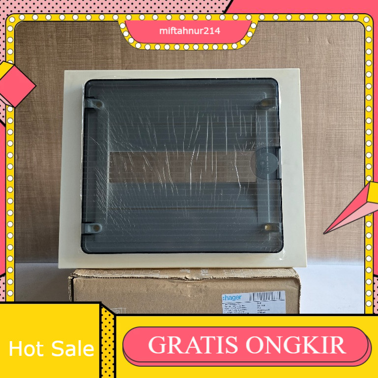 Hager Box MCB 12 Group 9010 (VF112TM)