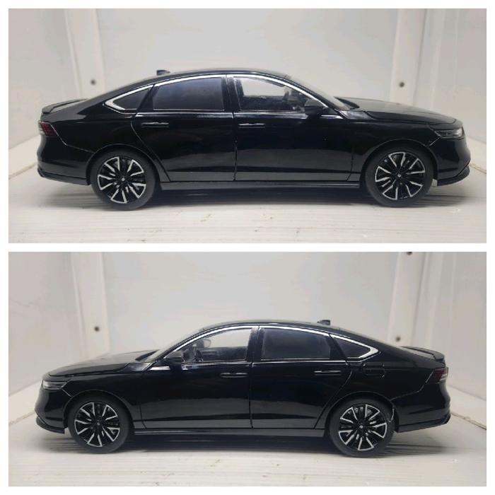 Skala 18 honda accord black Diecast