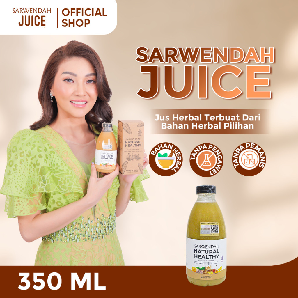 Sarwendah Juice (Juice 350ml) Sarwendah Juice Bawang Putih Tunggal 1 Botol 350ml