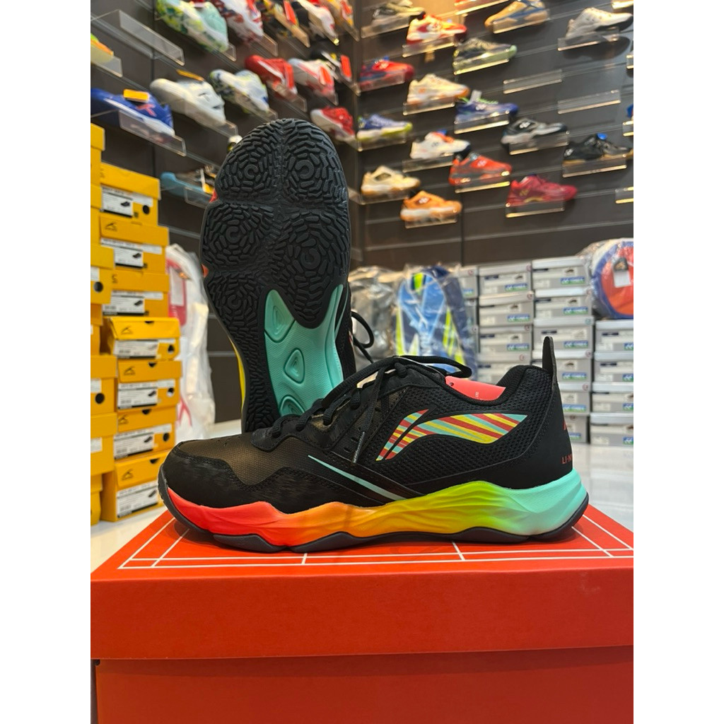 LINING RANGER LITE SE 2 ORIGINAL Free kaos Kaki Sepatu Badminton lining RANGER lite SE II Pria wanit